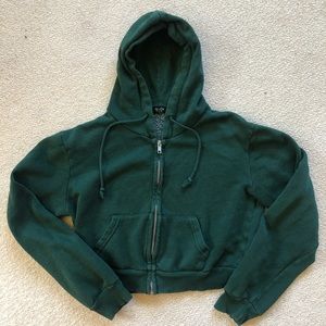 BRANDY MELVILLE CROPPED HOODIE